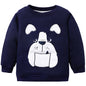 Christmas Series Sweater Children's Top Thickened