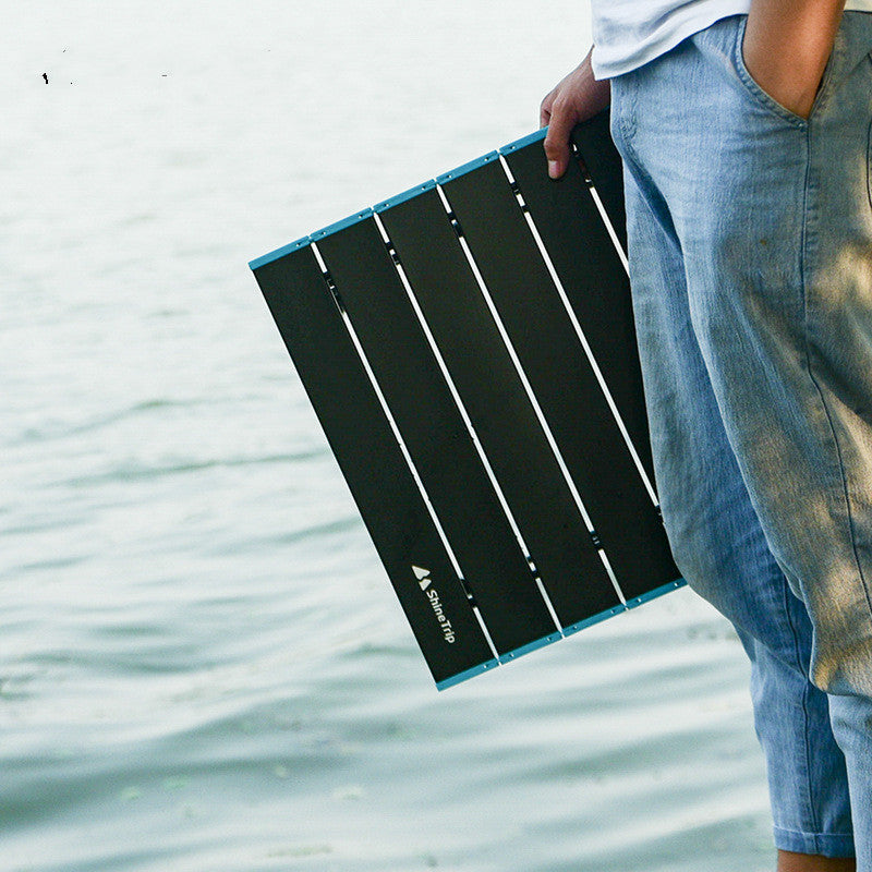 Outdoor Aluminum Alloy Fast Group Folding Table