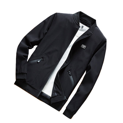 Casual sporty Men's Plus Size Polyester Jacket