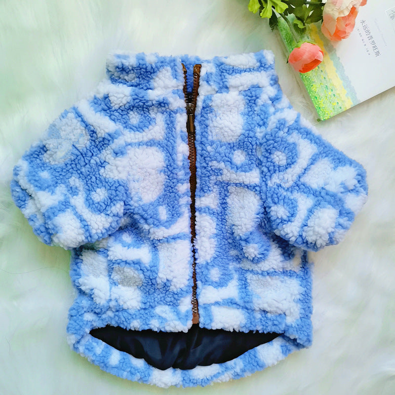 Lamb Warm Jacket Fadou Kejitedi Pet Products