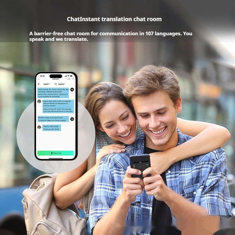 Intelligent AI107 National Language Barrier-free Communication AI Recorder