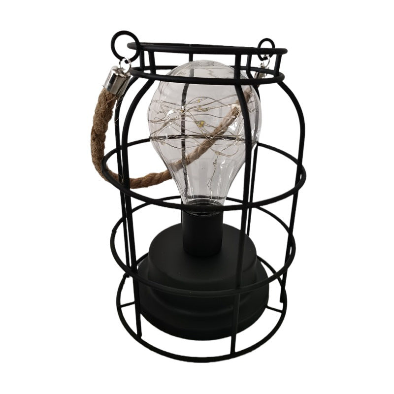 Christmas Party Hanging Modeling Bedroom Wrought Iron Table Lamp