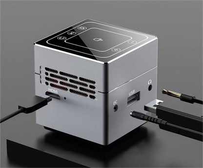 Small Portable HD Projector Wireless Hand Connection