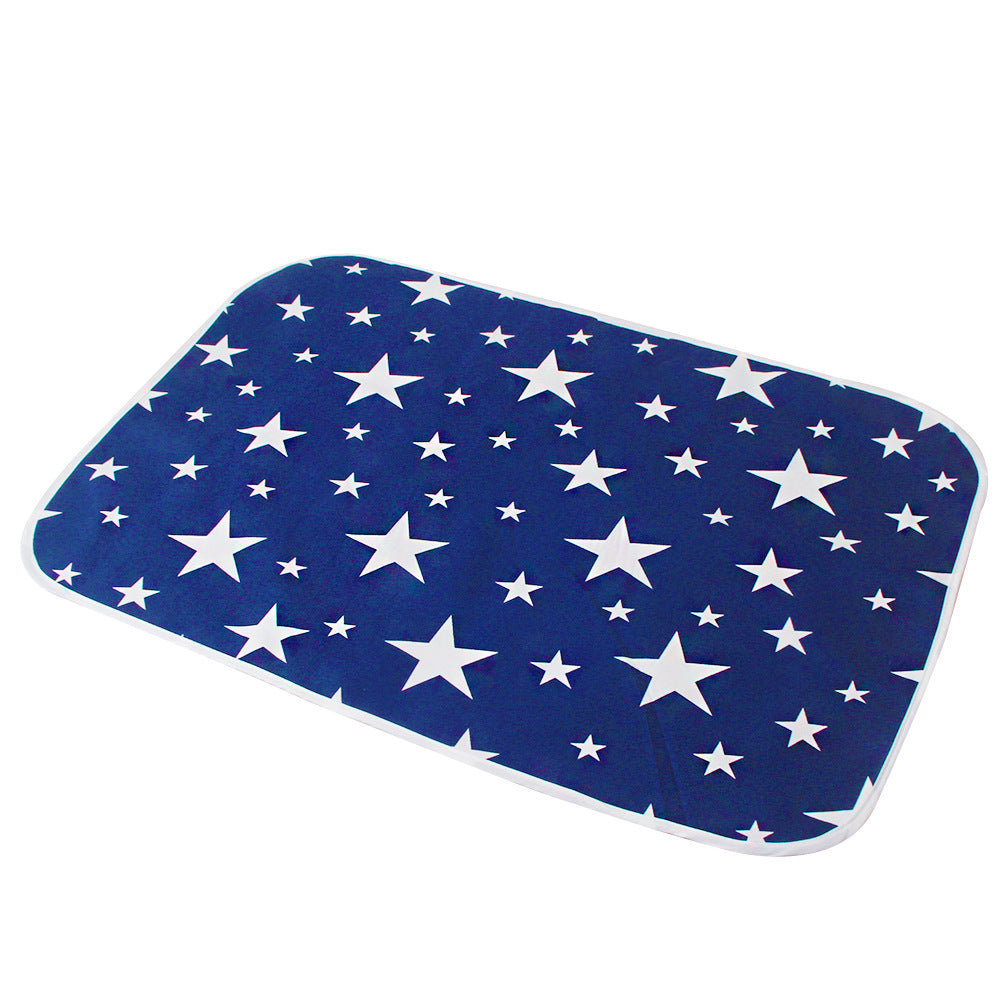 Three-layer Composite Washable Printing And Leak-proof Pet Pad