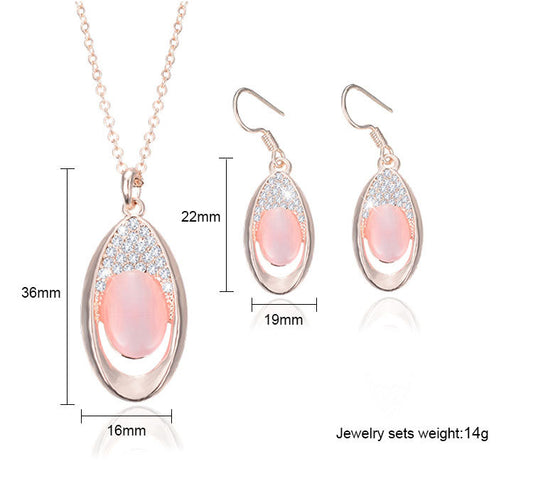 Shifenjing Women's Jewelry Set Ornaments - FLIPSTYLEZLLC