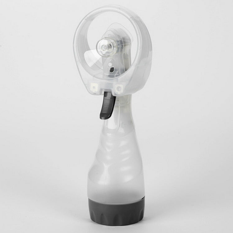 AA Battery Plus Ice With Water Fan Creative Electric Fan For Student Travel