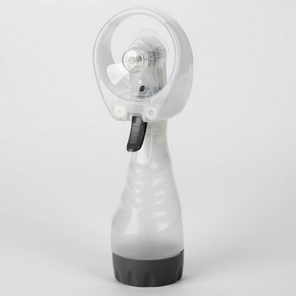 AA Battery Plus Ice With Water Fan Creative Electric Fan For Student Travel