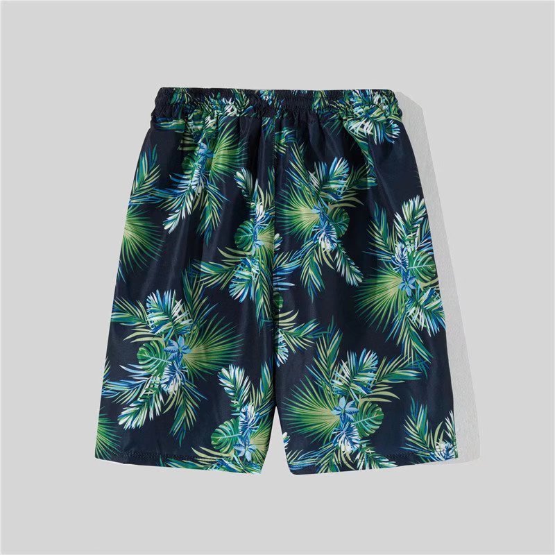 Men's Shorts Shirt Trendy Summer Loose Casual Two-piece Suit