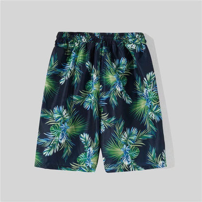 Men's Shorts Shirt Trendy Summer Loose Casual Two-piece Suit