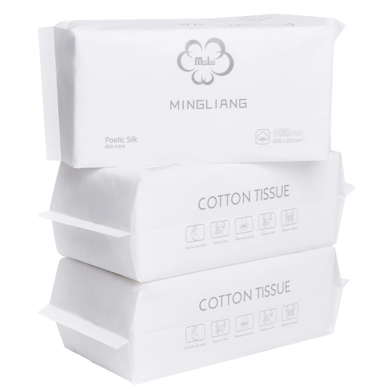 Extra Thick Face Cloth Disposable Cotton Pads Paper Makeup Remover