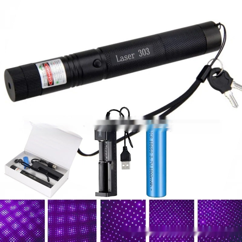 Laser301 Laser Flashlight RedGreenBlue Purple