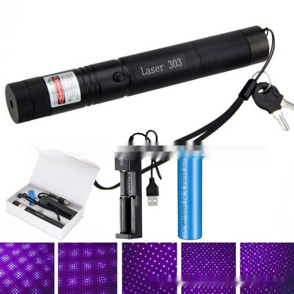 Laser301 Laser Flashlight RedGreenBlue Purple