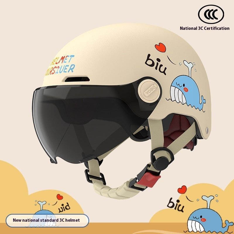 Children's Breathable Skateboard Electric Bike Helmet