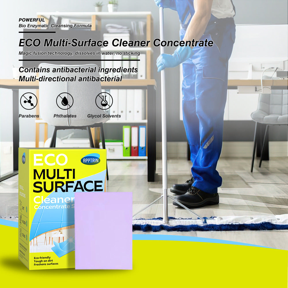 Multi-Effect Floor Cleaning Foam Sheet Decontamination Brightening