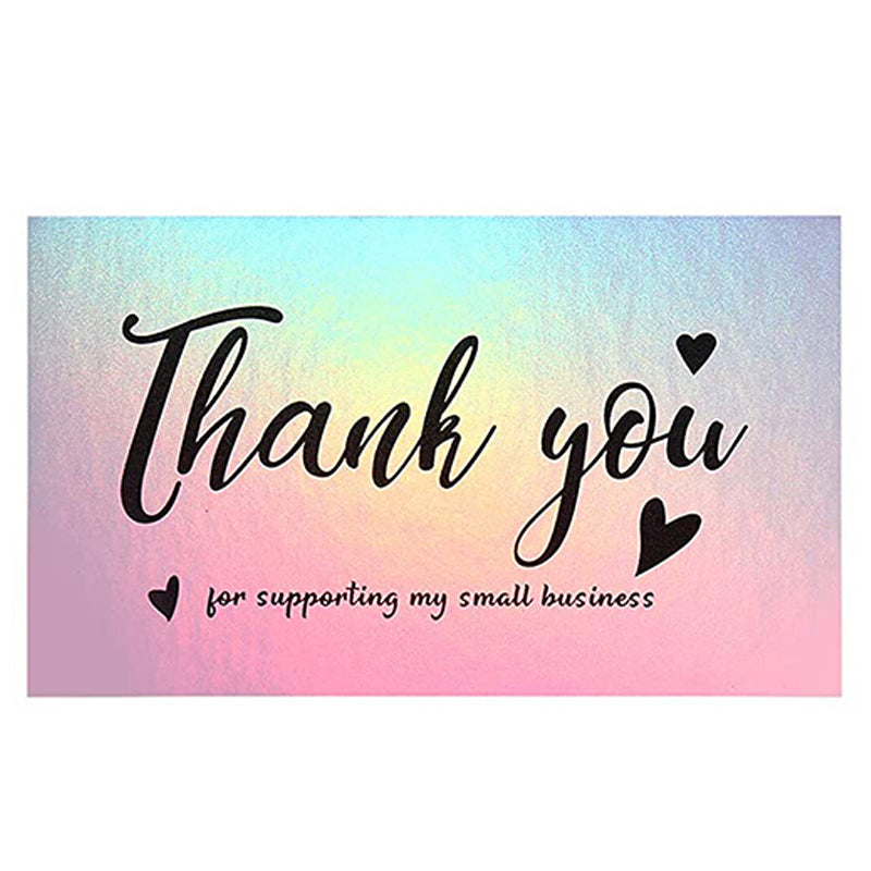 English Holiday Thank You Simple And DIY Creative Greeting Card