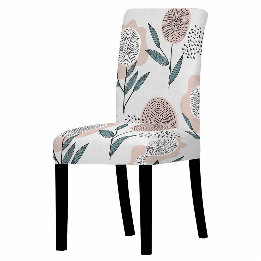 Home Hotel Living Room All-inclusive Printed Chair Covers