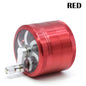 63MM aluminum alloy rocker smoke grinder
