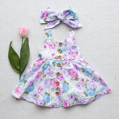 European and American princess dress girls dress
