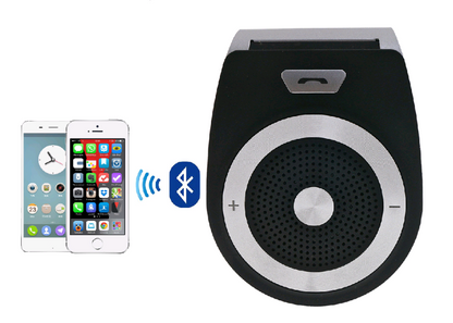 Sun visor Bluetooth hands-free four-language Bluetooth music receiver car Bluetooth hands-free phone 4.1