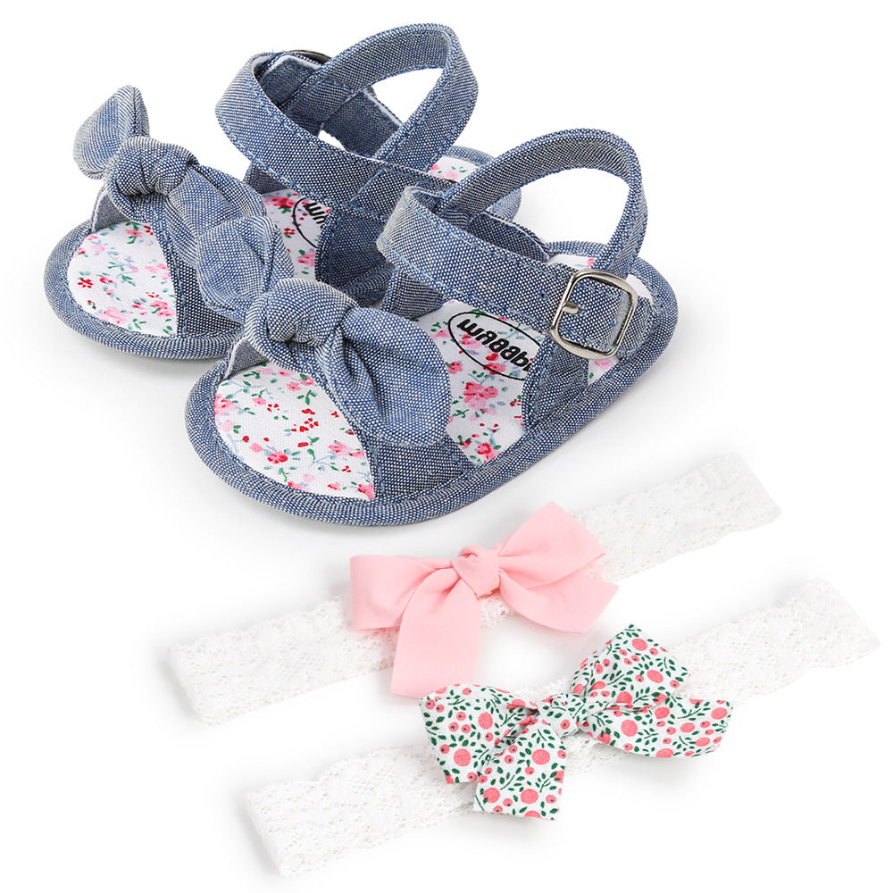 New Spring And Summer Baby Sandals 2-piece Set