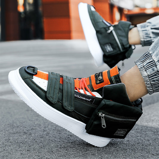 Personalized Big Pocket Hair Stylist High Top Shoes