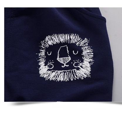 Men's and women's casual sportswear two-piece suit