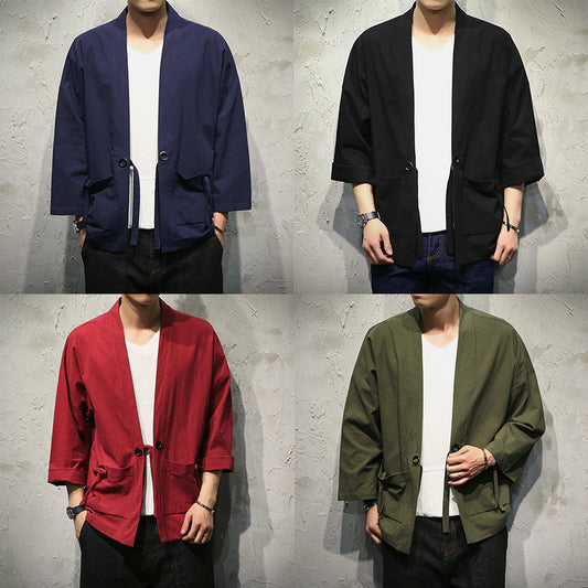 Casual Authentic style clothing cardigan men's jacket