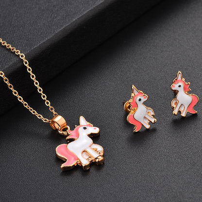 Alloy pony jewelry set - FLIPSTYLEZLLC