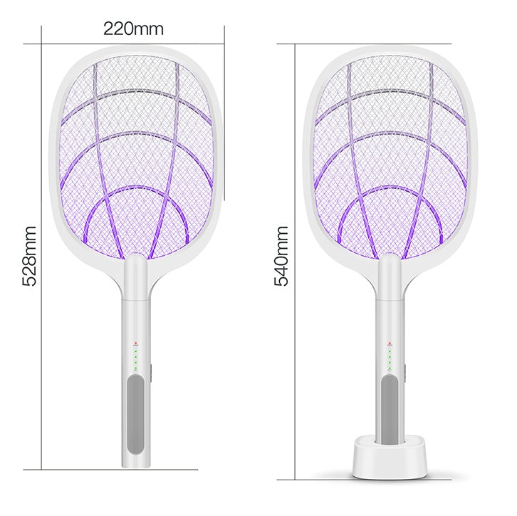 Rechargeable electric swatter
