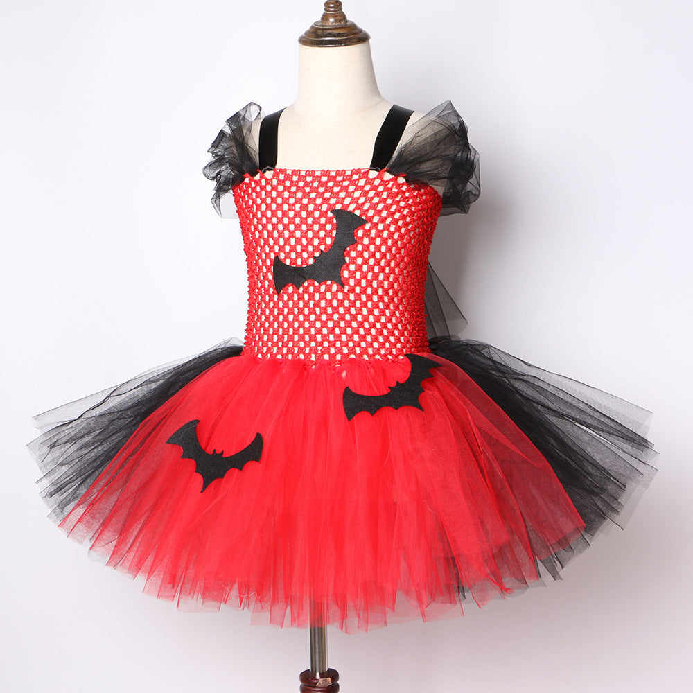 Handmade girls net yarn tutu skirt
