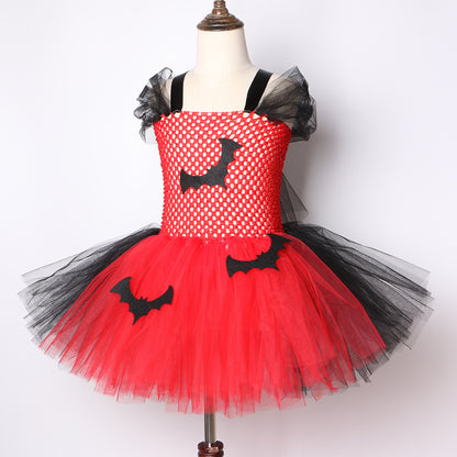 Handmade girls net yarn tutu skirt