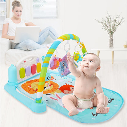 Baby pedal piano music fitness frame baby fitness blanket