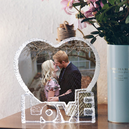 Iceberg crystal photo customization