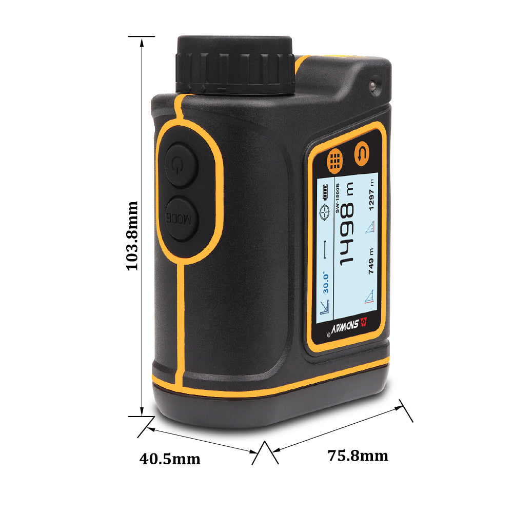 Outdoor handheld golf rangefinder