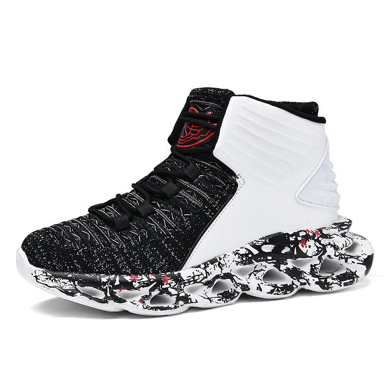 New Red Sporty Basketball Shoes NON SLIP MEN Shoes