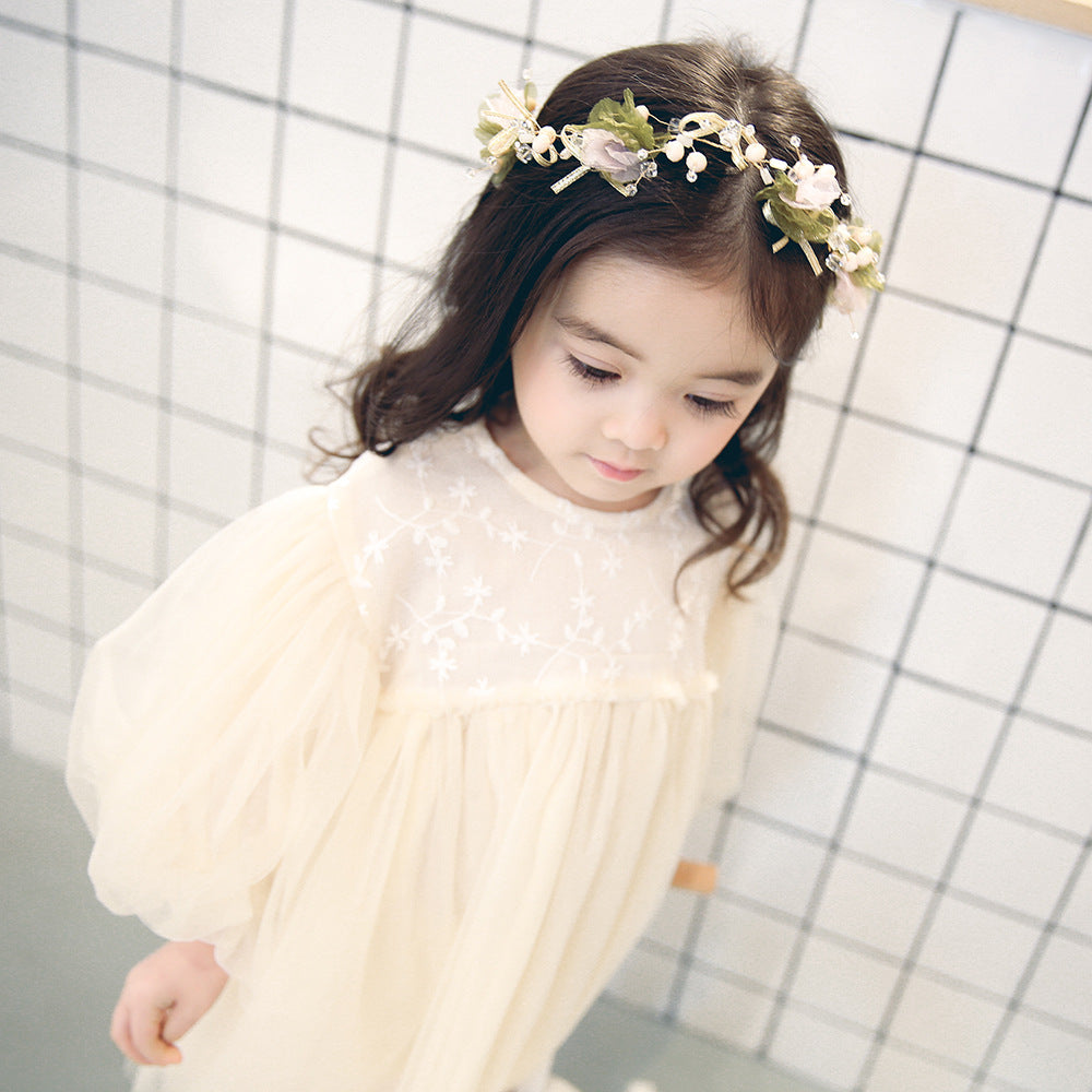 Girl Cute Net Gauze Sweet Princess Wind Dress