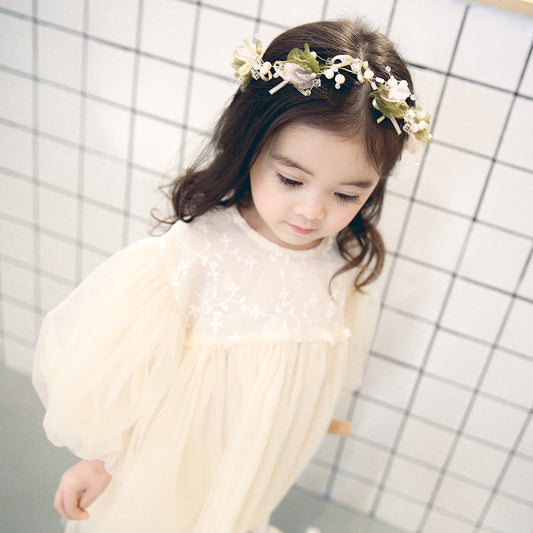 Girl Cute Net Gauze Sweet Princess Wind Dress