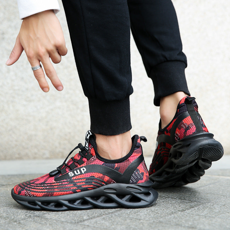 New Red Basketball Shoe breathable sport shoe for men