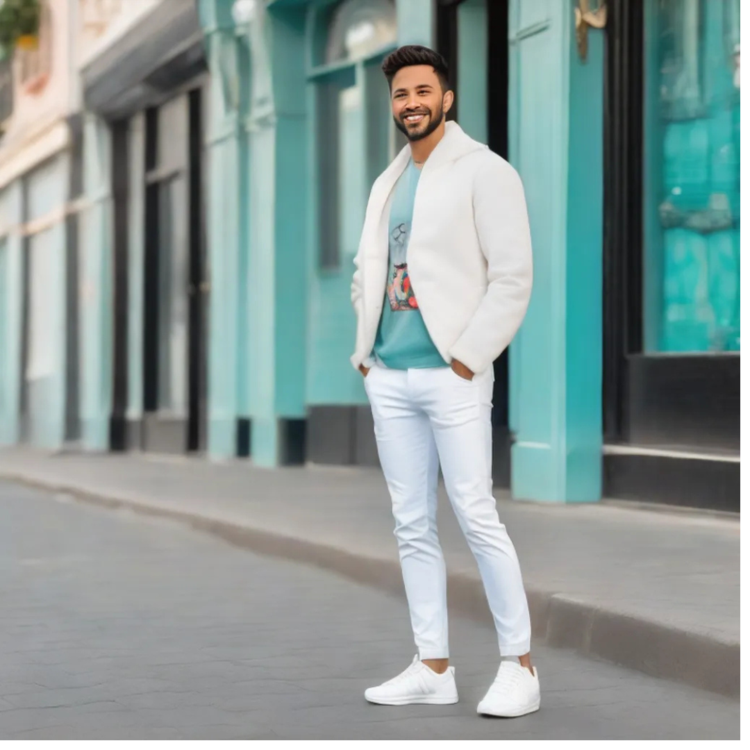 RED SEASONAL MEN'S Long sleeve stand collar URBAN STYLE  jacket