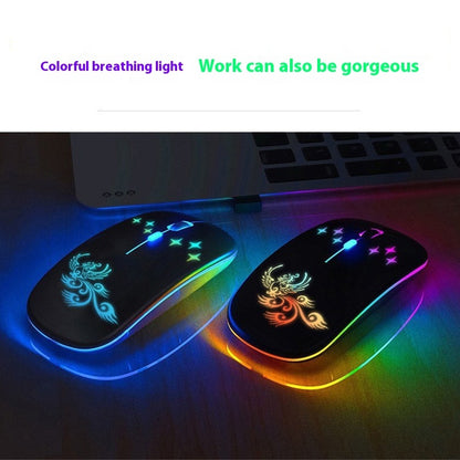 Rechargeable Wireless Bluetooth Luminous Mouse
