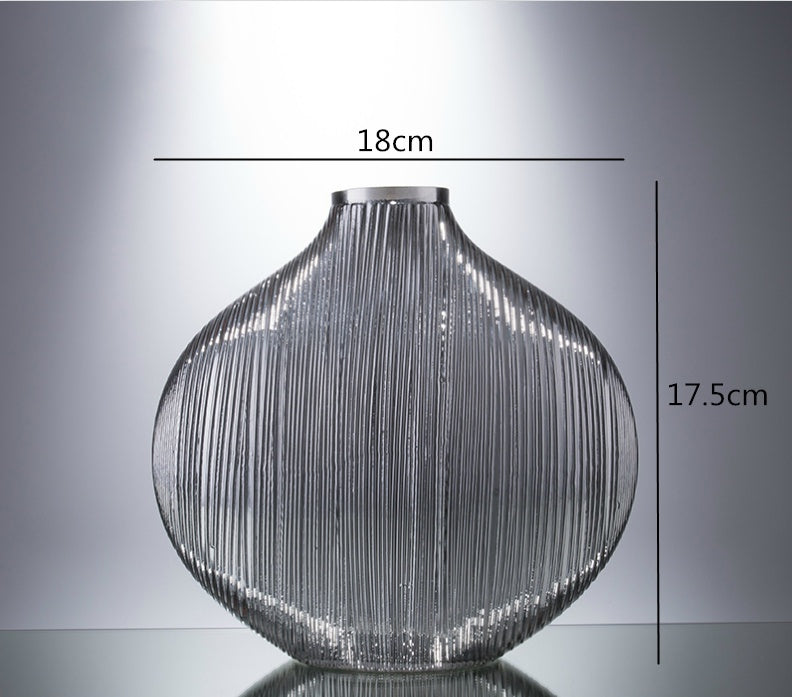 High-grade Hand-blown Glass Vase Decoration Flowers