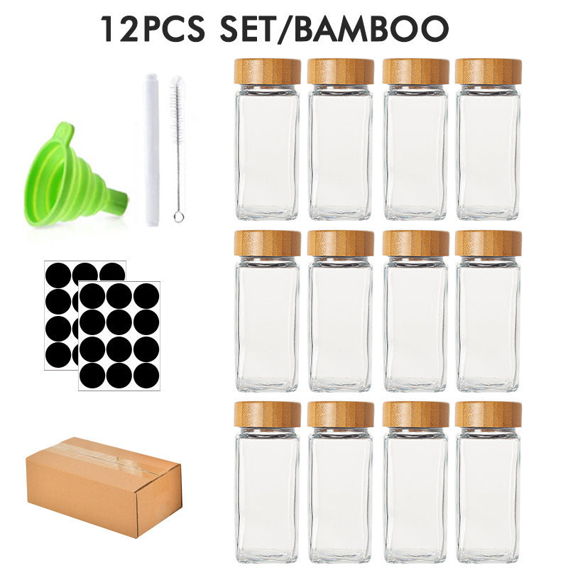 120ml Amazon Kitchen Glass Seasoning Jar