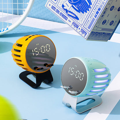 Chasing Light Sensor Breathing Light Phone Bracket Clock Audio