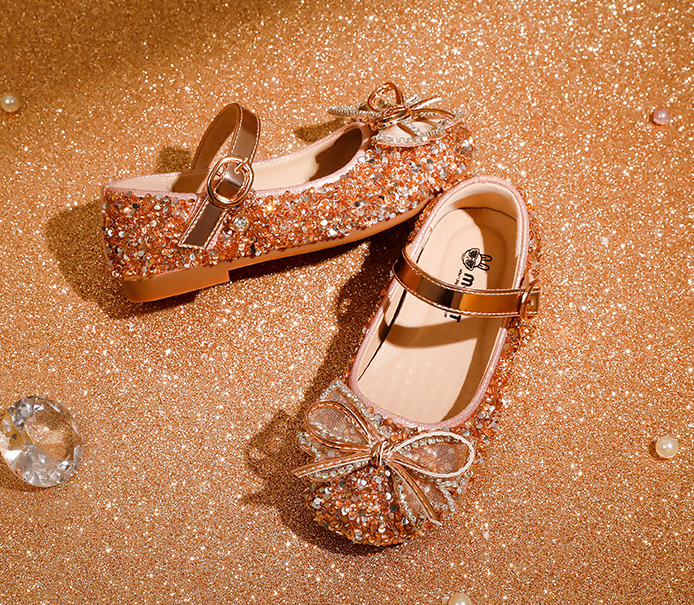 Children's Shoes, Girls' Leather Shoes, Soft-soled Princess Shoes, Children's Single Shoes