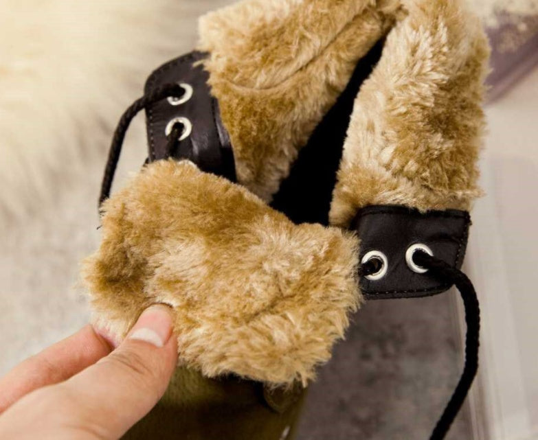 New Winter Plus Velvet Snow Boots