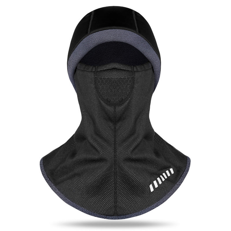 Winter cycling headgear