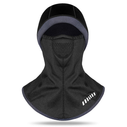 Winter cycling headgear