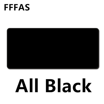 Large all black mouse pad