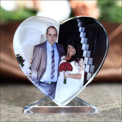 Personalized custom crystal image