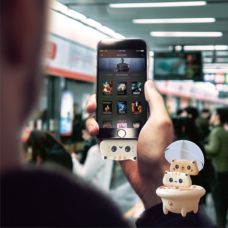 Compatible with Apple , Cartoon fast charging power bank